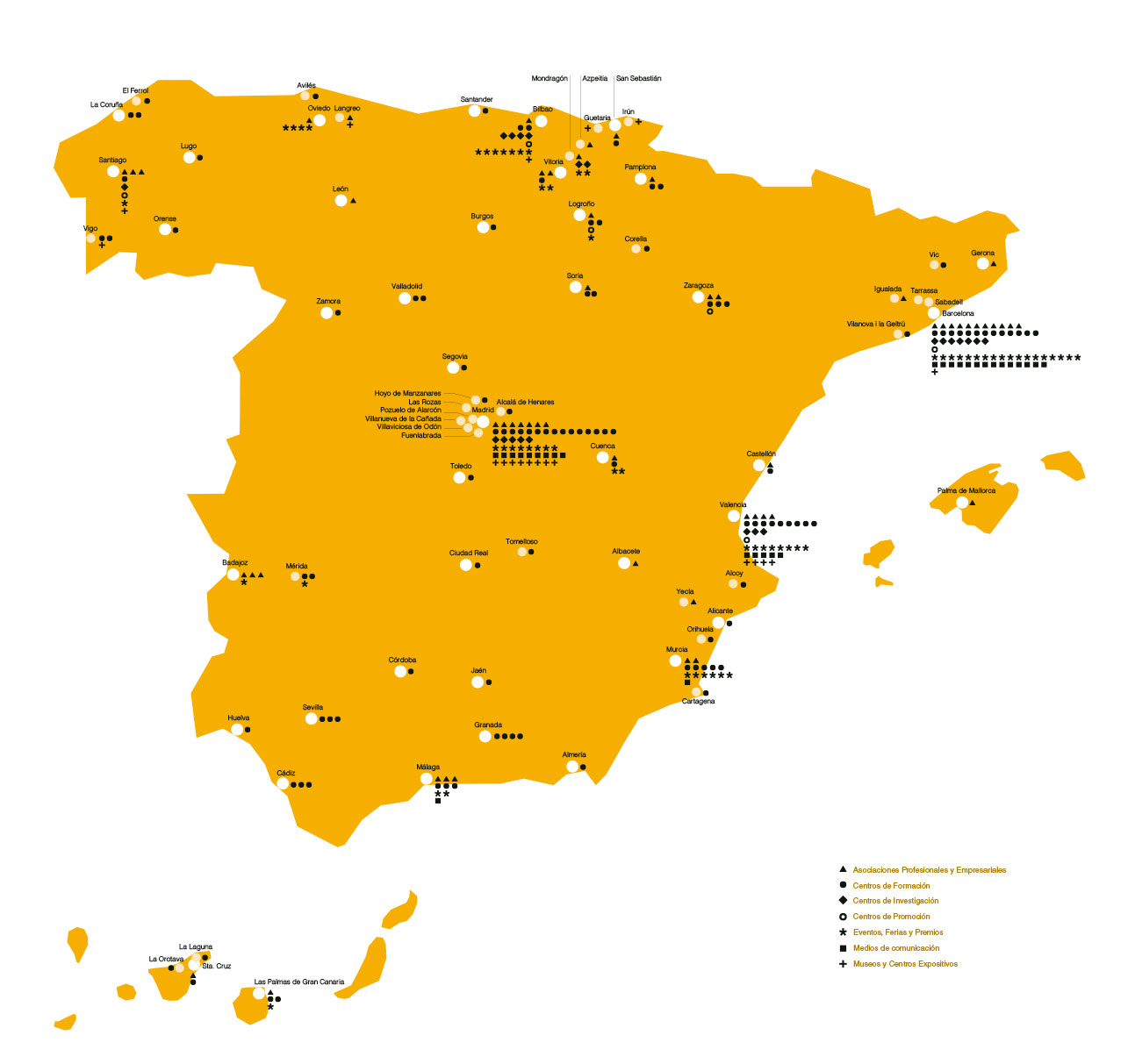 Mapa del diseño español ED25